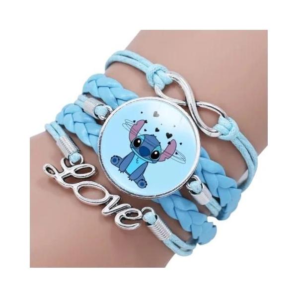 Imagem de Pulseira Kawaii Anime Lilo & Stitch - Brinquedo para Crianças - Presente de Natal