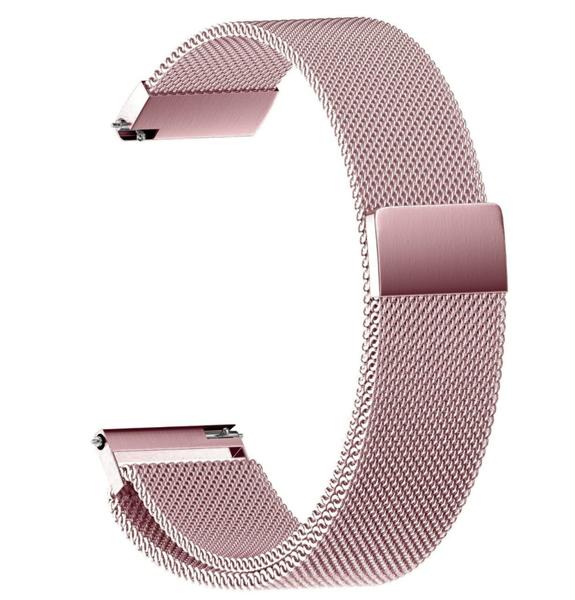 Imagem de Pulseira Milanese compatível com GTS4 A2168 / GTS 4 Mini A2176 - Pink Rose