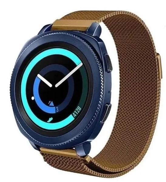 Imagem de Pulseira Milanese Para Galaxy Watch Bt 46mm, Gtr 47mm, Gear S3, Gear 2, Gear 2 neo cor Cobre