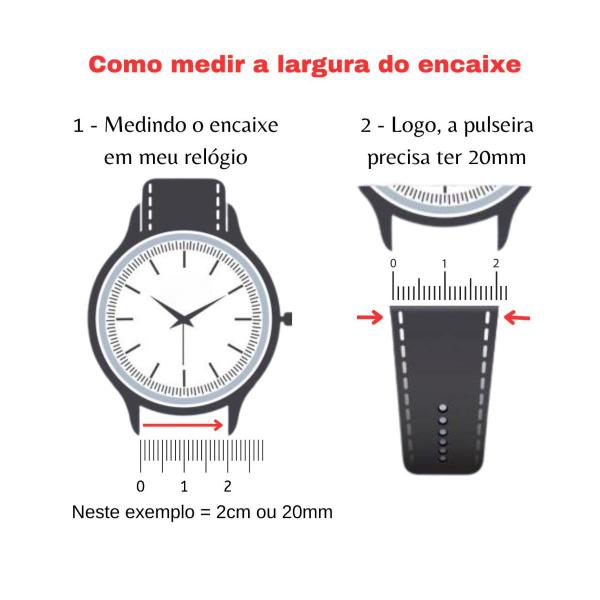 Imagem de Pulseira Need 20mm Compatível Smartwatch Gear Sport Sm-r600