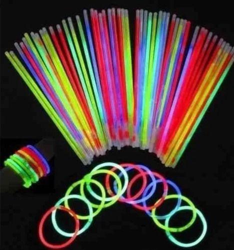 Imagem de Pulseira Neon Alto Brilho Fluorescente - Com 50 Unidades