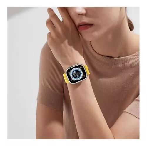 Imagem de Pulseira Oceano Para SmartWatch Ultra 49mm 45mm 44mm 42mm Azul