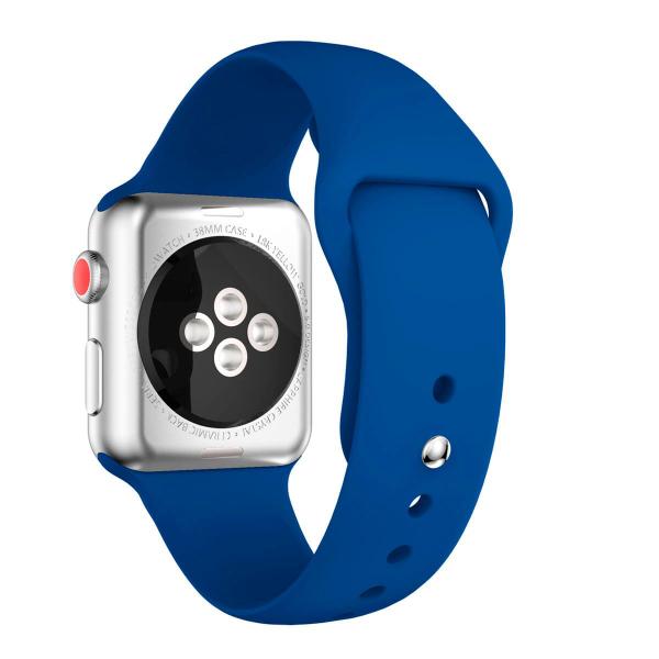 Imagem de Pulseira para Apple Watch 42/44mm Silicone - Azul  GT