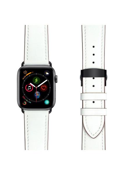 Imagem de Pulseira para Apple Watch Couro Genuíno 42mm 44mm 45mm 49mm