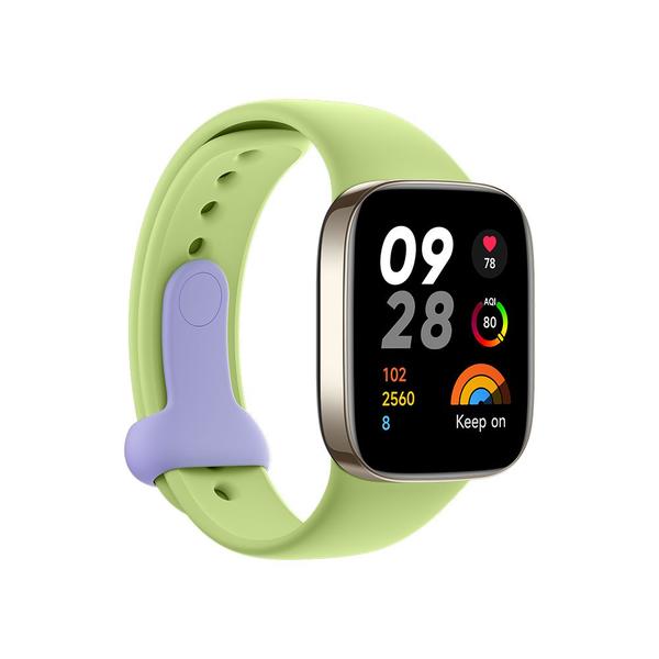 Imagem de Pulseira para smartwatch xiaomi redmi watch 3 verde claro