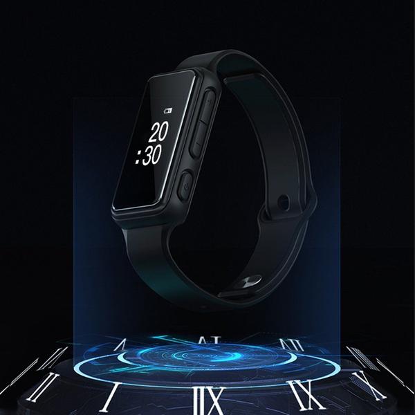 Imagem de Pulseira Shock Watch Wake Up Trainer Smart Silent Black