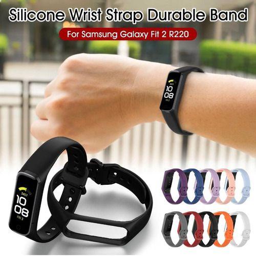 Imagem de Pulseira Silicone Borracha Para Galaxy Fit 2 Fit2 Sm-r220