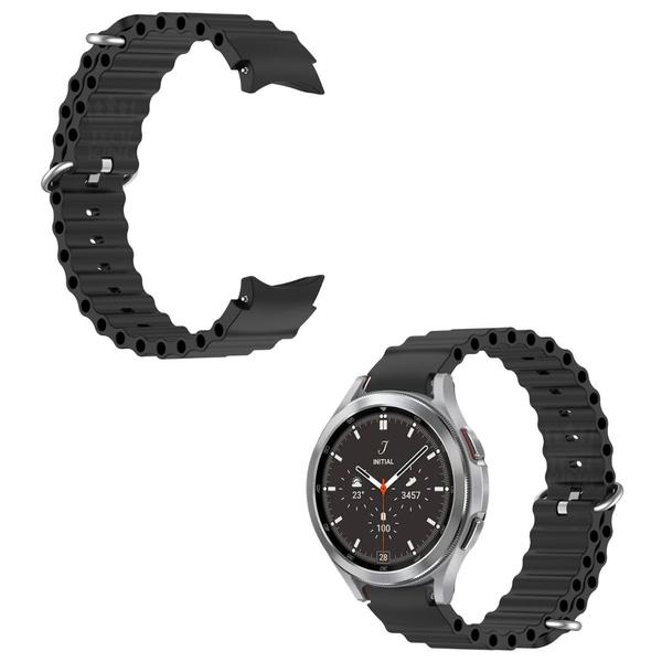 Imagem de Pulseira Silicone Ondulada Para Smartwatch Galaxy Watch4 42