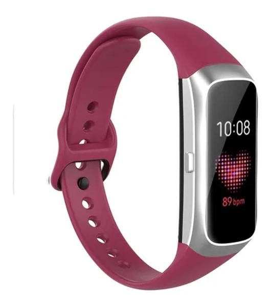 Imagem de Pulseira Silicone Para Galaxy Fit Sm-r370 - Violeta