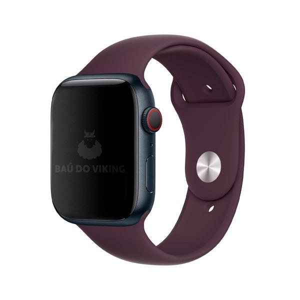 Imagem de Pulseira Sport Cereja Escura Compatível Com Apple Watch