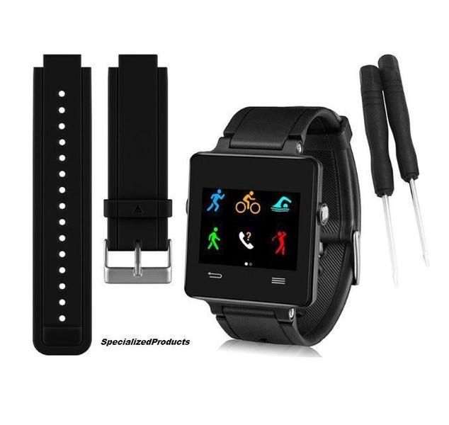 Imagem de Pulseira Substituição Para Relógio Garmin Vivoactive Preta