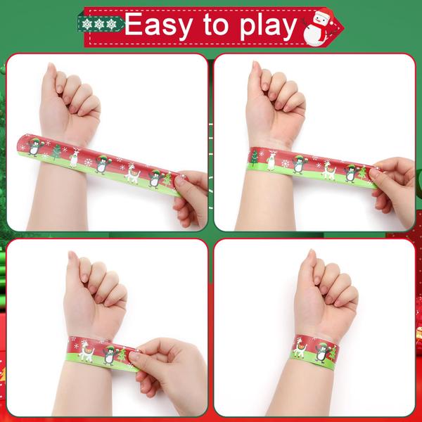 Imagem de Pulseiras de Natal TAOVEN Xmas Party Favor 48 unidades