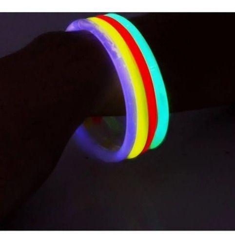 Imagem de Pulseiras Neon Alto Brilho C/ 100 Unidades