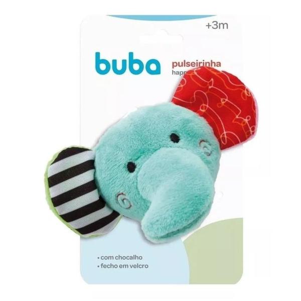 Imagem de Pulseirinha Com Chocalho Elefantinho Happy Zoo 9828 - Buba