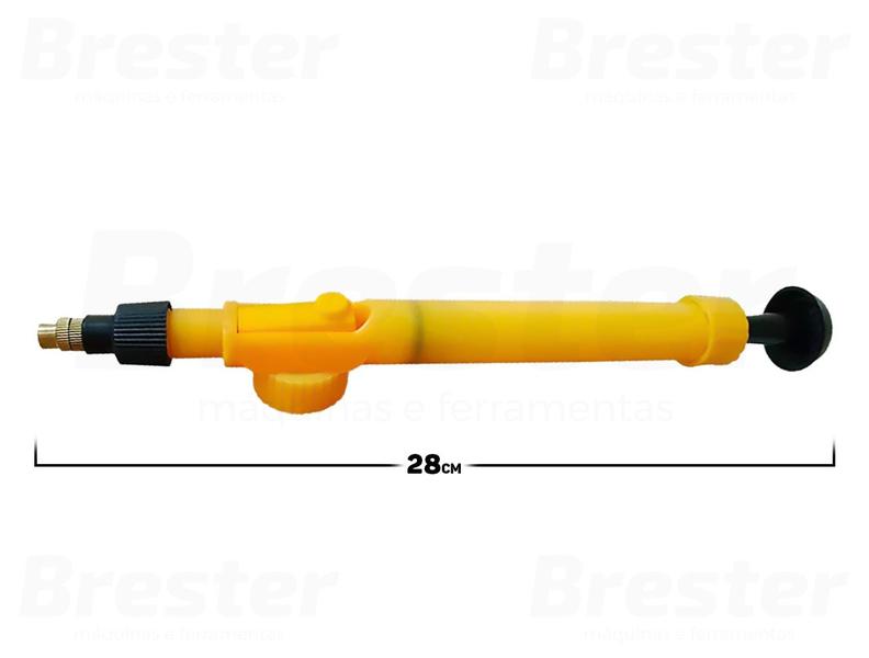 Imagem de Pulverizador Borrifador De Ambientes Manual P/ Garrafa Pet Ponta Metal Multiuso