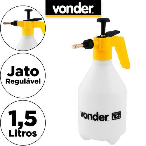 Imagem de Pulverizador Borrifador Manual Com Compressão Prévia 1,5L Vonder