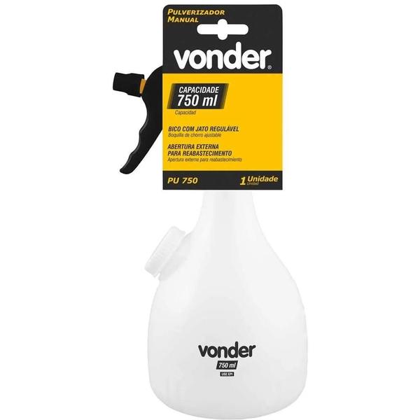 Imagem de Pulverizador Borrifador Manual Vonder PU750 Capacidade 750ml