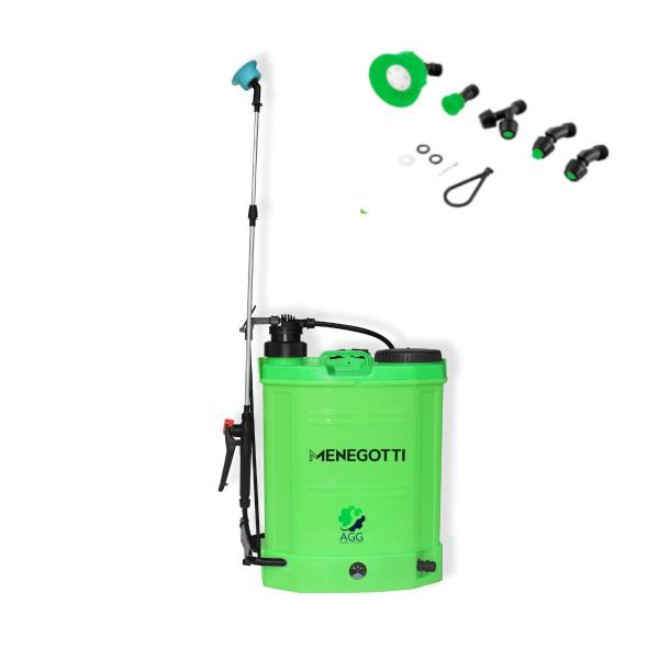Pulverizador Costal 20 Litros Manual e a bateria Menegotti Imagem de Pulverizador Costal 20 Litros Manual e a bateria Menegotti