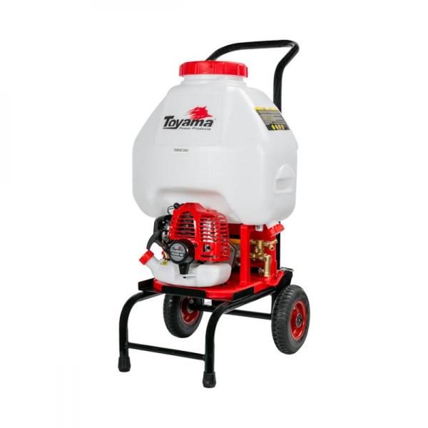 Imagem de Pulverizador costal a gasolina 1 hp 25L com 2 lanças e 4 bicos - TS26B-N - Toyama