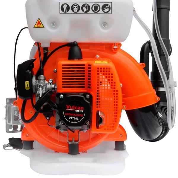 Imagem de Pulverizador Costal à Gasolina Vulcan VAT20L 2 Tempos 42cc 2,9HP 6100RPM de Alta Potencia