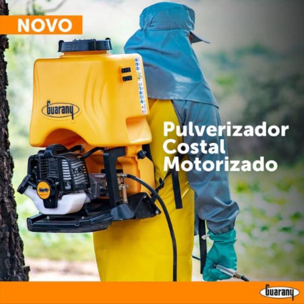 Imagem de Pulverizador Costal Motorizado 25 Litros Motor 22cc Guarany