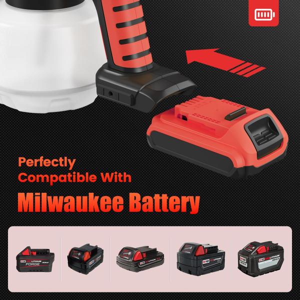 Imagem de Pulverizador de tinta sem fio TREXEEN para Milwaukee M18 18V