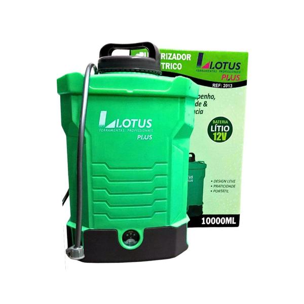 Imagem de Pulverizador Elétrico Lotus 10000ml Bateria Litio c/ Carregador