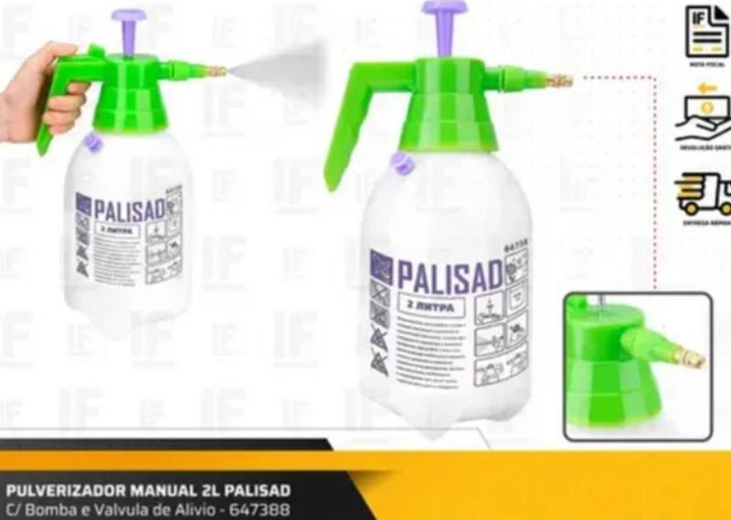 Imagem de Pulverizador Manual 2 Litros Compressão Previa Jardim