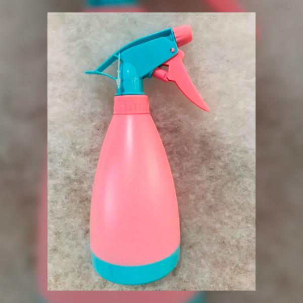 Imagem de Pulverizador Manual Borrifador Para Jardim 450ml Rosa Azul