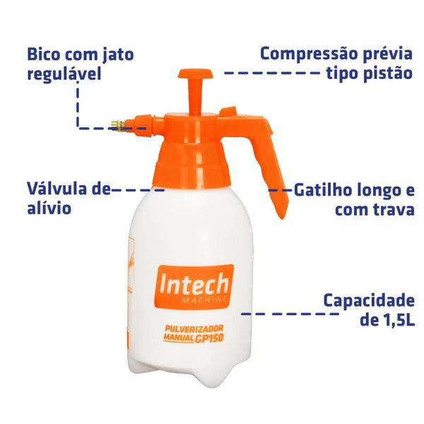 Imagem de Pulverizador Manual GP150 Intech Machine 1,5L