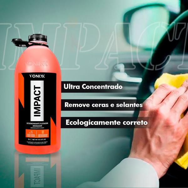 Imagem de Pulverizador Snow Cleaner Amc Impact 3l Vonixx Luva Microfibra