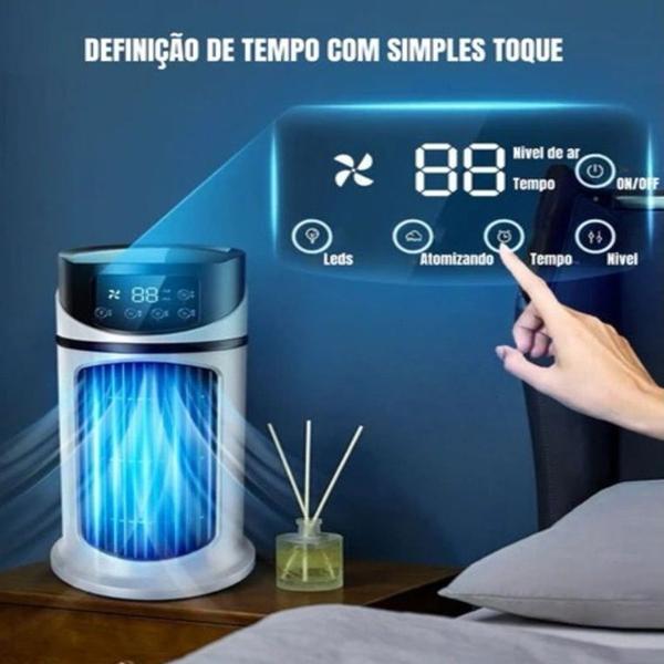 Imagem de Pulverize com Ventilador Torre de Névoa USB