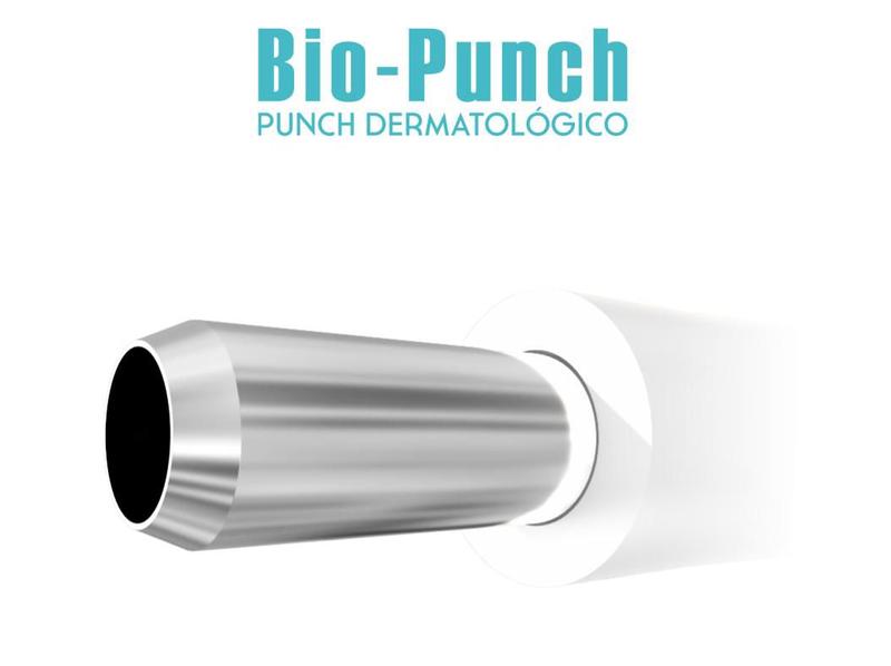 Imagem de Punch Dermatológico para Biópsia Estéril Aço Inox Bio-punch 1mm Alur