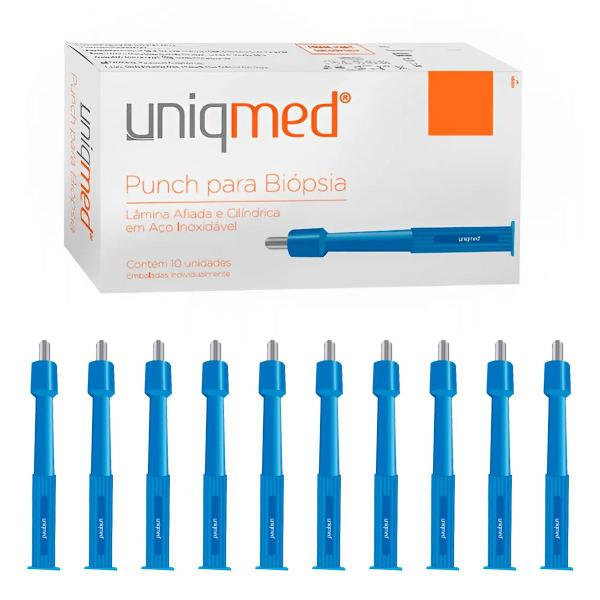 Imagem de Punch Para Biopsia 4.0MM Caixa C/ 10 Unidades UNIQMED