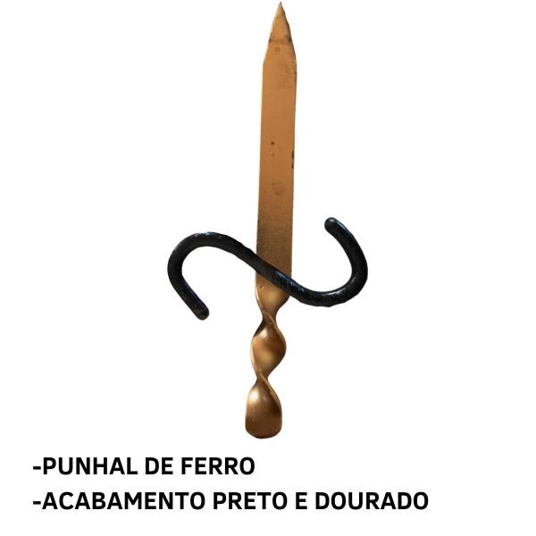 Imagem de Punhal para assentamento dourado