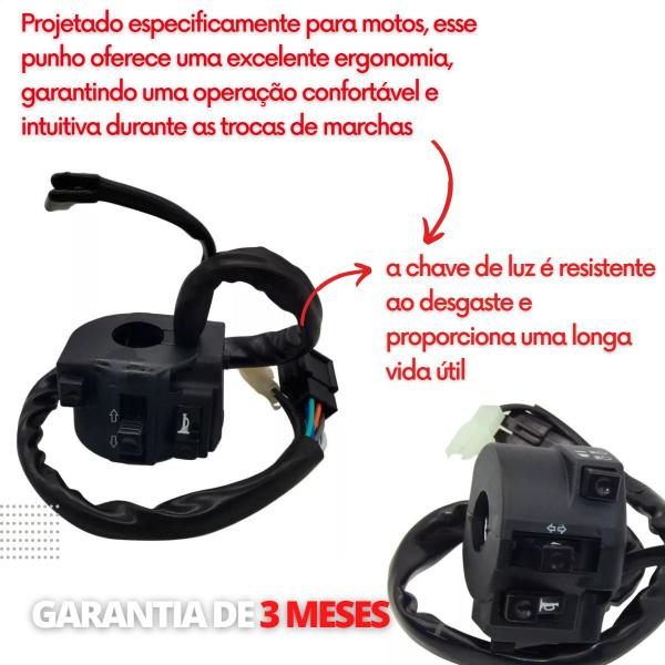 Imagem de Punho Chave Luz Seta Tornado Xr 250 2006 2007 2008 Esquerdo