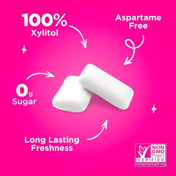 Pur Goma De Mascar Sem Açúcar Com Xilitol Sabor Romã Menta Imagem de Pur Goma De Mascar Sem Açúcar Com Xilitol Sabor Romã Menta