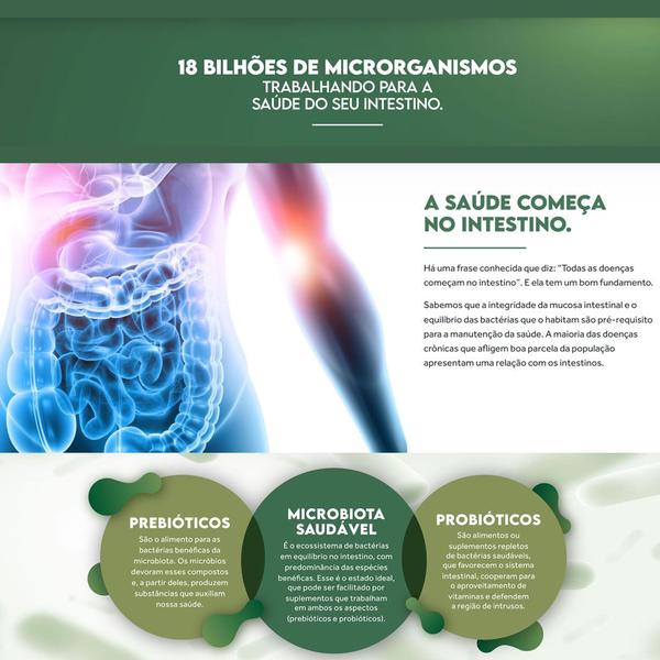 Imagem de Purabiotics 60 Cápsulas 18 Bilhões Probióticos Puravida - Flora Intestinal