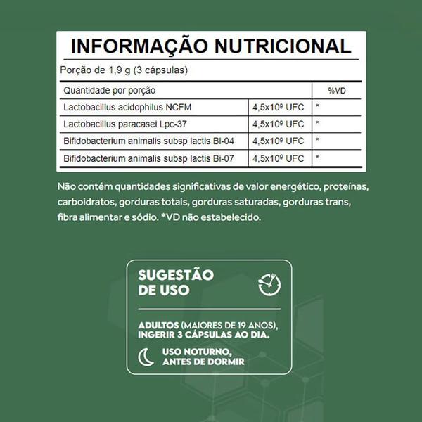 Imagem de Purabiotics 60 Cápsulas 18 Bilhões Probióticos Puravida - Flora Intestinal