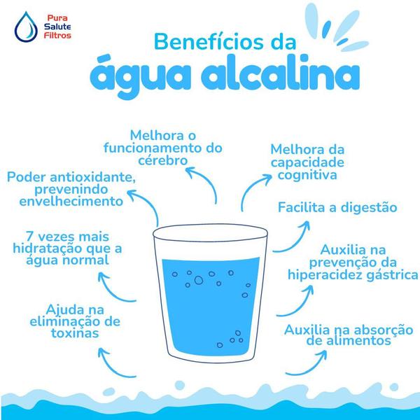 Imagem de Purificador CPD 23 Purion Água Super Alcalina Ionizada Gelada Ph 9,5 Redox Negativo - Hoken