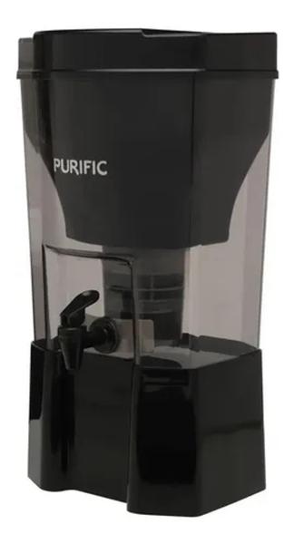 Imagem de Purificador de água  6  litros refil camadas na cor preta