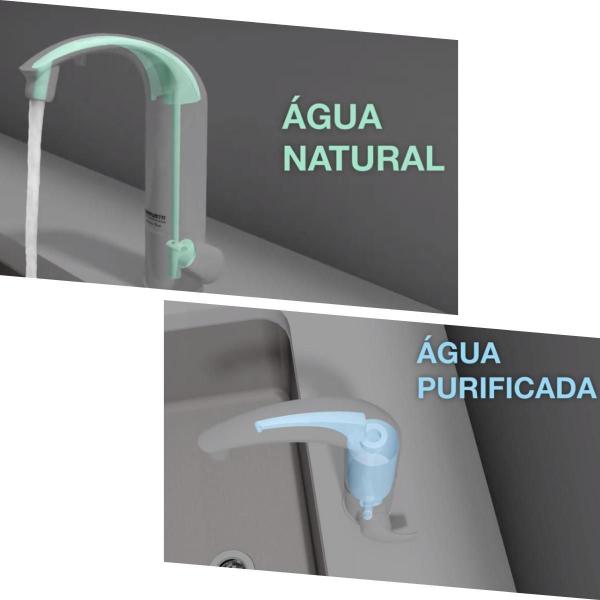 Imagem de Purificador De Agua Acqua Due Parede Branco Lorenzetti