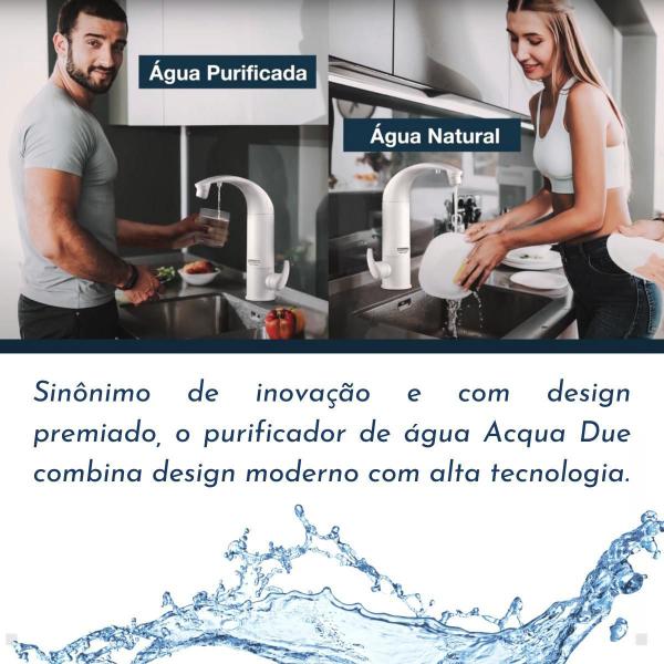 Imagem de Purificador De Agua Acqua Due Parede Branco Lorenzetti