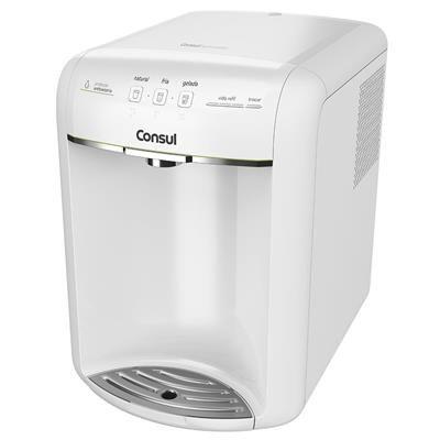 Imagem de Purificador de Água Consul CPB36 Bem Estar Refrigerado, com Compressor, Branco