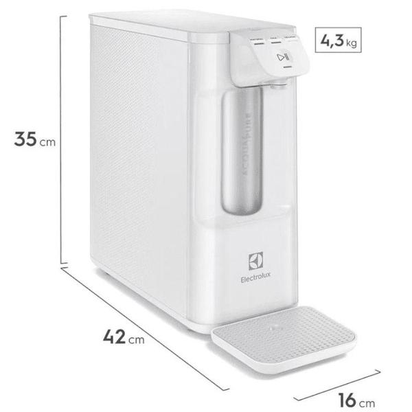 Imagem de Purificador De Àgua Electrolux PE12B Compacto Pure 3 Temperaturas Gelada / Fria e Natural Bivolt