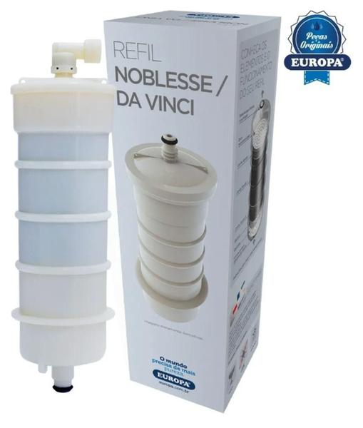 Imagem de Purificador de Água Europa Da Vinci Ice Inox - Água Gelada e Natural - Prata 220V