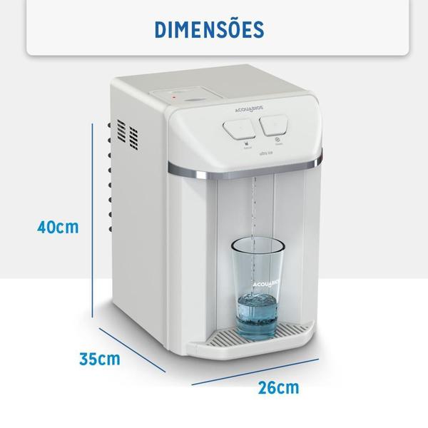 Imagem de Purificador de Água Ultra Ice Classe A - 220v - Branco - Acquabios