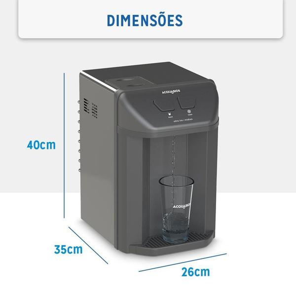 Imagem de Purificador de água Ultra Ice Midian Classe C - 220v - Dark - Acquabios