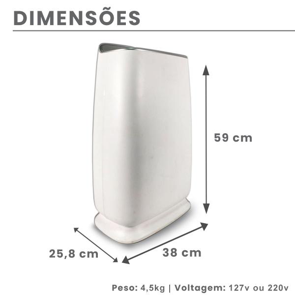 Imagem de Purificador de Ar  Purifik Air H200  220V  Nível Hospitalar