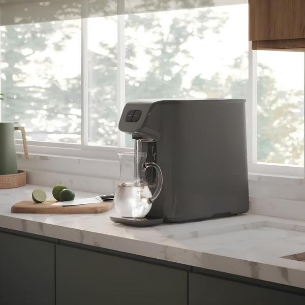 Imagem de Purificador Electrolux Água Fria, Natural e Gelada Cor Cinza 75W de Potência PC01X) - 220v